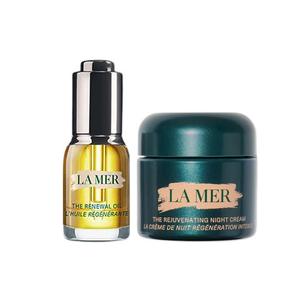 HAILANZHIMI сыворотка-масло Miracle Night набор для ухода за кожей успокаивающий и восстанавливающий 15мл+30мл/15мл+60мл LA MER, Two-Piece Set B: Miracle Serums Oil 15ml+Miracle Night Cream 60ml