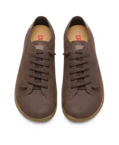 Мужские кожаные кроссовки Peu Cami Camper, коричневый