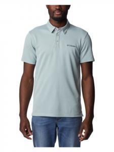 Футболка поло Columbia, зеленый