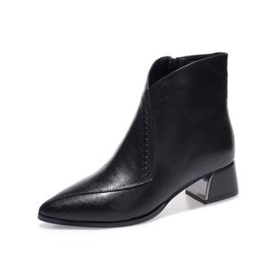 Ботильоны женские 4,5 см Devanro, Black