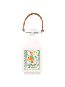 Mr. & Mrs. Panda Подсвечник в виде лисички с надписью, прозрачный