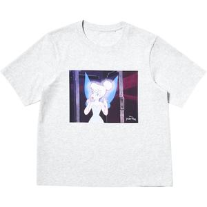 Футболка Disney Co brand женская UNIQLO, светло-серый