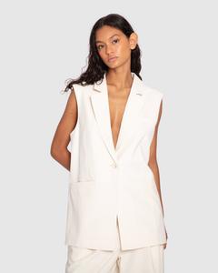 Жилет из шерсти «Make It Mine» Belle&Bloom, кремовый