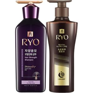 Ryo Шампунь для контроля жирности с оливковым маслом очищающая смесь