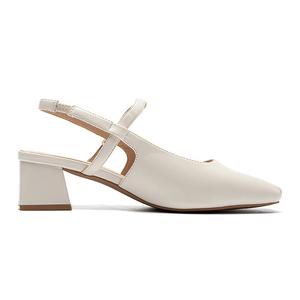 Туфли женские на высоком каблуке Zhr, бежевый