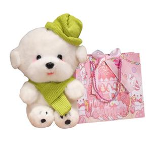 Очаровательная милая плюшевая кукла медвежонок-щенок 35cm/50cm/60cm высота Fat Fat Dragon, зеленый