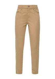 Брюки зауженного кроя s.Oliver, светло-коричневый