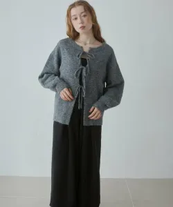 Трикотажный топ, связанный в двух направлениях (спереди и сзади) + платье-комбинация со складками