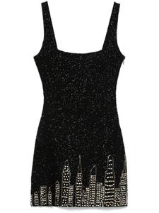 STAUD платье мини Le Sable, черный