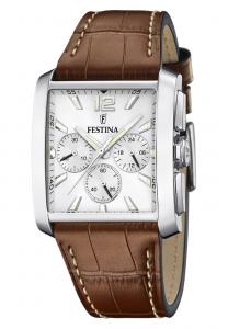 Хронограф Timeless Festina, цвет white/brown