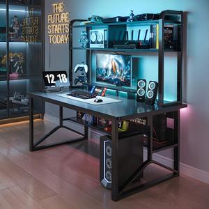 Стол компьютерный 80 см Naijia, игровой стол и стул, офисный, домашний, простой письменный, Sesame Black, двухуровневый