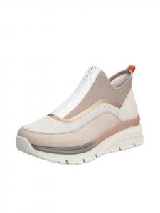 Rieker Низкие туфли розового/мелового/медного/кремового/жемчужно-розового цвета