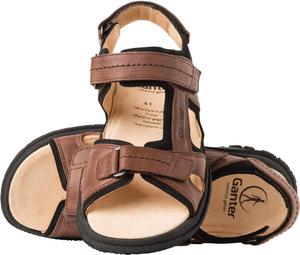 Мужские сандалии Ganter с закрытым носком, черный/коричневый