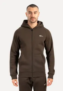 Повседневная толстовка на молнии yasin Smilodox, Braun
