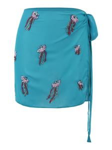 Nasty Gal Пляжное полотенце в бирюзовом цвете