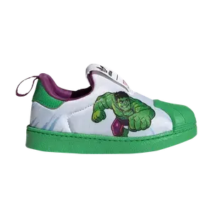 Кроссовки Adidas Marvel x Superstar 360 Infant, белый