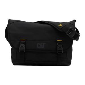 CAT Полиэстеровые сумки через плечо, унисекс, черно-серые