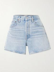 Джинсовые шорты Parker Long Clean Agolde, цвет Mid denim