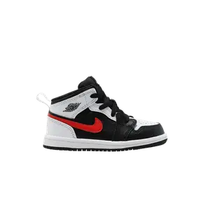 Кроссовки Air Jordan Air Jordan 1 Mid TD 'Chile Red', черный