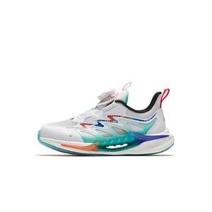 Кроссовки для бега Chasing Wind 7.0 для детей дошкольного возраста Antakids, белый/аквамарин/зеленый