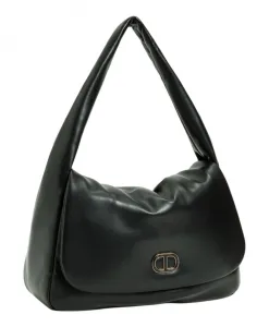 Современная черная сумка через плечо Twinset, черный