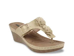 Сандалии Narbone Wedge Sandal Good Choice, золотой/металлик