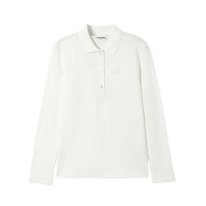 LACOSTE Белая поло для женщин