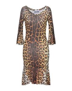 Платье миди Couture Moschino, коричневый