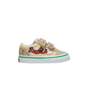 Ботинки Sesame Street x Old Skool V Toddler Vans, кремовый