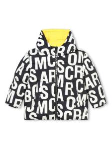 Marc Jacobs Kids пуховик с логотипом, черный