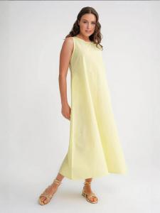 MixRay Платье в пастельно-желтом цвете
