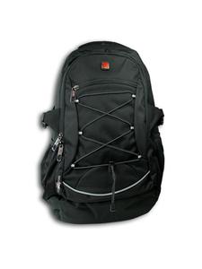 Рюкзак для отдыха из полиэстера Travel N Meet, черный, примерно 30 см Travel n meet