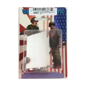 Немецкая 50-мм противотанковая пушка Pak 38, Baker Company WWII - Germany (20mm)