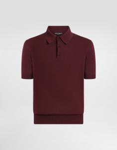 Хлопковая футболка-поло с короткими рукавами Dolce & Gabbana, мультиколор