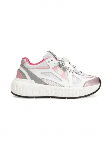 Массивные кроссовки с сетчатыми вставками Dolce & Gabbana Kids, белый