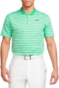 Мужское поло Nike Dri-fit Victory Stripe, Spring Green/Black