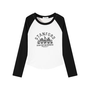 Футболка весенне-осенняя женская JEANSWEST, средне-серый цвет, классический крой