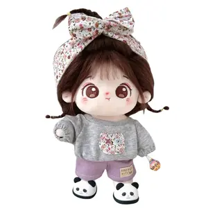 Милые ежегодные куклы Cotton Doll плюшевые куклы высотой 20 см Jinnew, Yearly Naked Doll+Floral Sweetheart Set