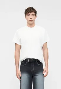 Футболка унисекс с надписью "taunt sleaze" Wasted Paris, White