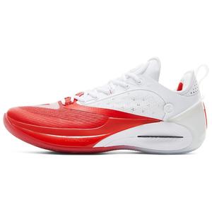 Баскетбольные кроссовки мужские низкие красные/белые Peak