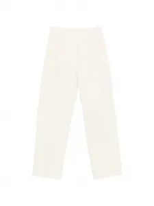 Хлопковые брюки JIL SANDER, белый