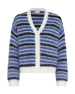 SAINT TROPEZ Кардиган 'OlmaSZ' вязаный, цвет Navy, Royal Blue