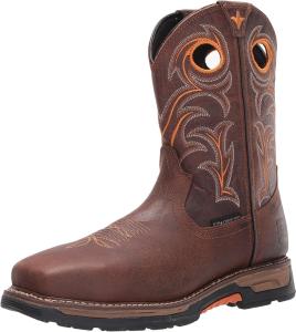 Мужские рабочие ботинки Dan Post Storms Eye 28 см с водонепроницаемым композитным носком, коричневые