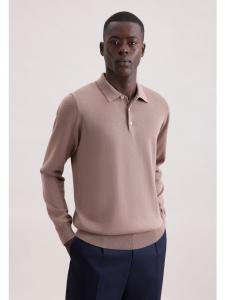 Seidensticker Коричневый свитер стандартного размера