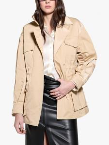 Универсальная куртка из саржи SISLEY, бежевый