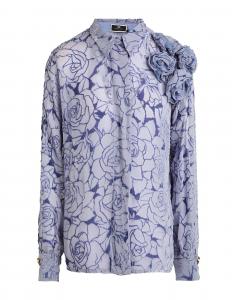 Рубашка Elisabetta Franchi, сиреневый