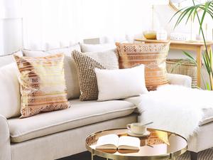 Декоративные подушки набор из 2-х штук Beliani, медный