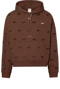 Худи Nike x Jacquemus Swoosh Hoodie (Asia Sizing) 'Cacao Wow', коричневый