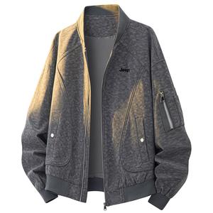 Куртка Unisex Stand Collar Moderate Jeep, серый