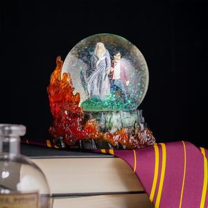 Гарри Поттер со снежным шаром Дамблдора